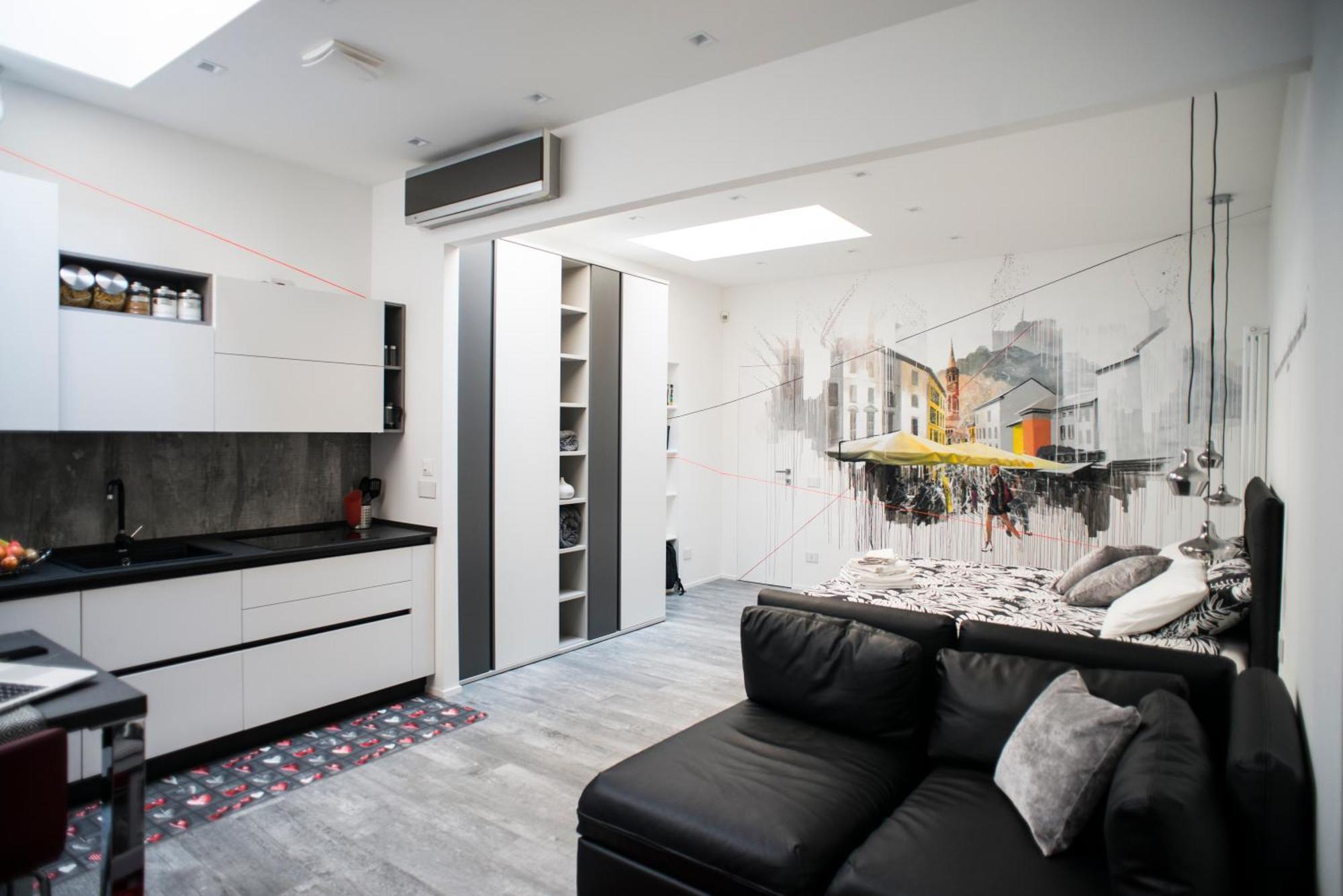 La Viscontea Apartment Lecco Bagian luar foto