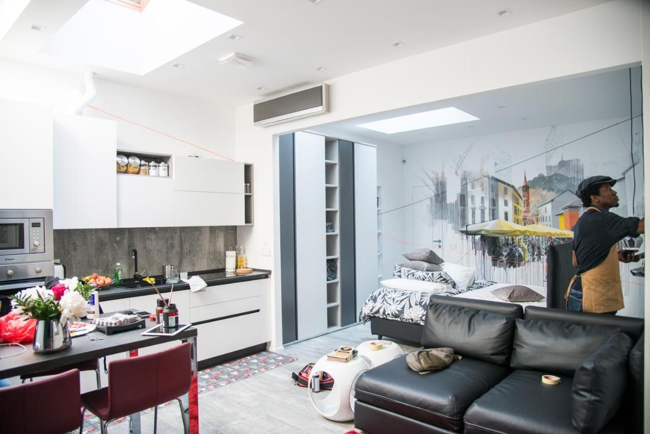 La Viscontea Apartment Lecco Bagian luar foto